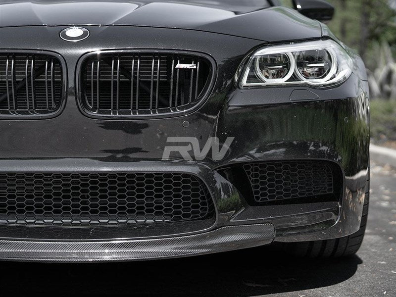RW Carbon BMW F10 M5 Center Carbon Fiber Front Lip Spoiler