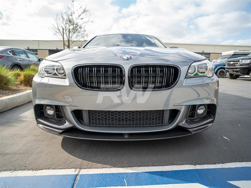 RW Carbon BMW F10 5 Series & M5 Gloss Black Double Slat Grilles