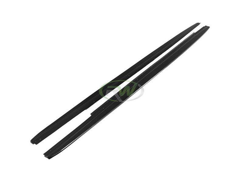 RW Carbon BMW F10 F11 CF Performance Style Side Skirt Extensions