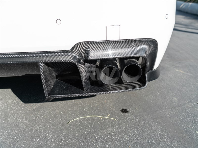 RW Carbon BMW F10 M5 GTX Carbon Fiber Diffuser
