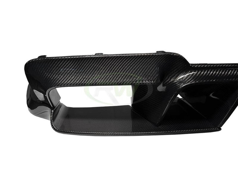 RW Carbon BMW F10 M5 GTX Carbon Fiber Diffuser