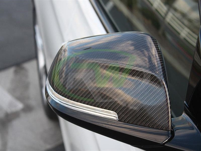 RW Carbon BMW F22 F30 F32 F87 Carbon Fiber Mirror Caps