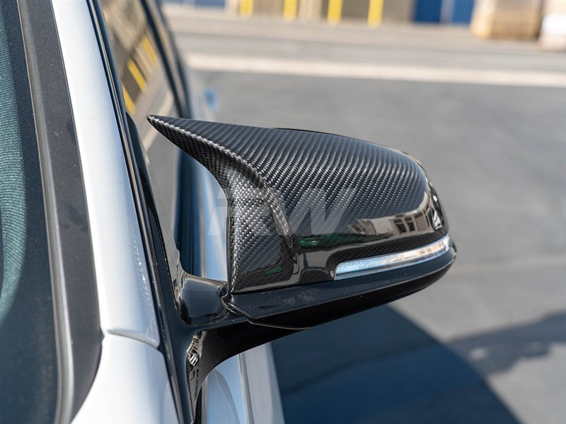 RW Carbon BMW F22 F30 F32 F87 M Styled CF Mirror Caps
