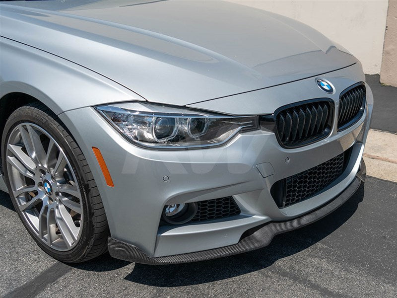 RW Carbon BMW F30/F31 K Style Carbon Fiber Front Lip