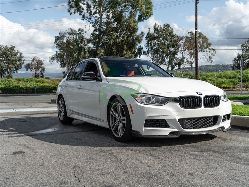 RW Carbon BMW F30/F31 K Style Carbon Fiber Front Lip