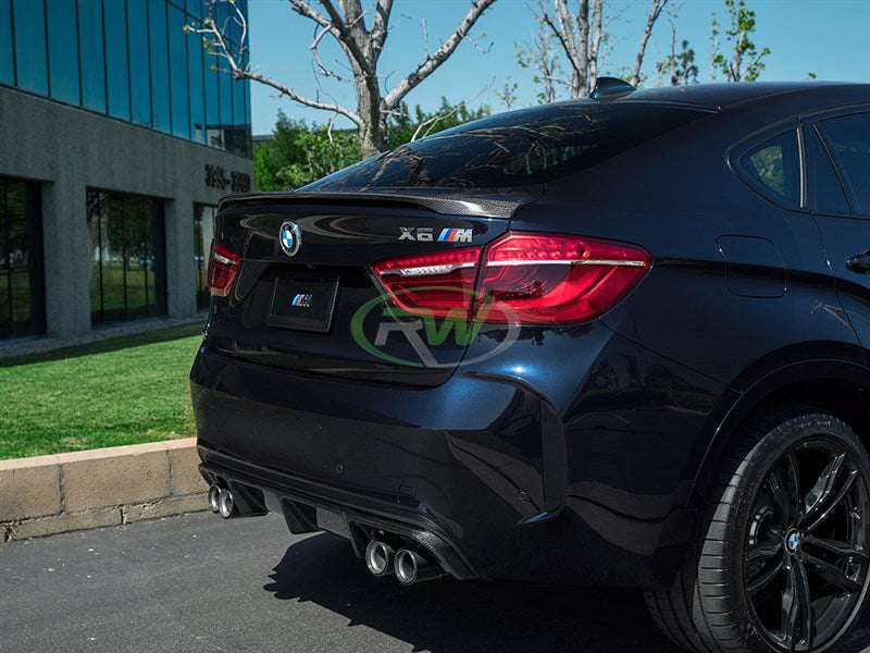 RW Carbon BMW F85 X5M/F86 X6M Carbon Fiber Diffuser