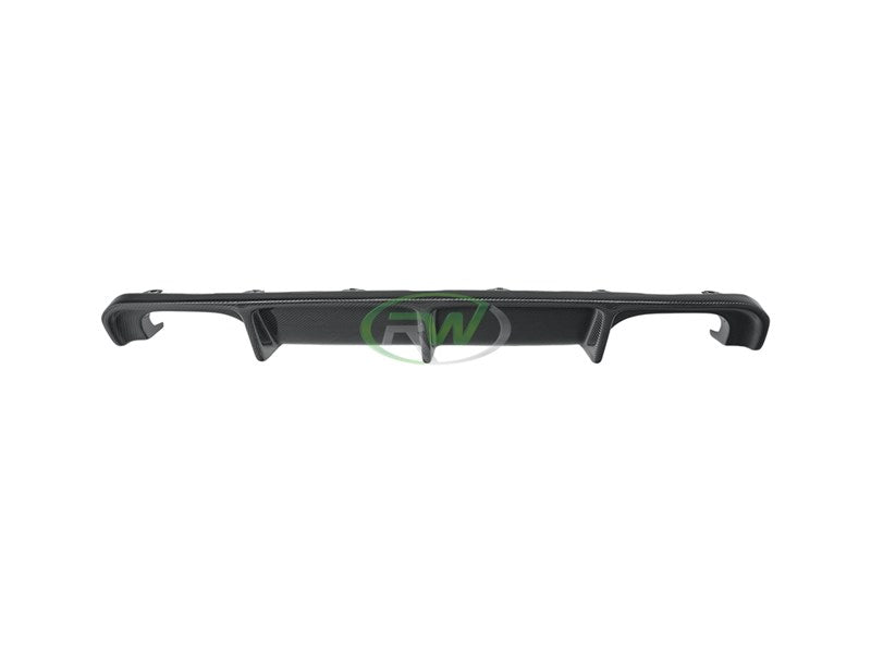 RW Carbon BMW F85 X5M/F86 X6M Carbon Fiber Diffuser