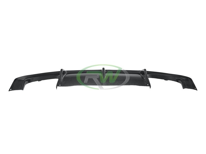 RW Carbon BMW F85 X5M/F86 X6M Carbon Fiber Diffuser