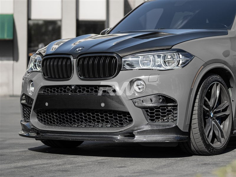 RW Carbon BMW F85 X5M/F86 X6M 3D Style Carbon Fiber Lip