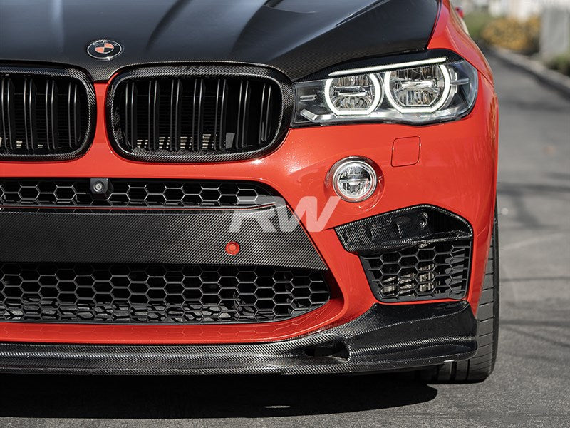 RW Carbon BMW F85 X5M/F86 X6M 3D Style Carbon Fiber Lip