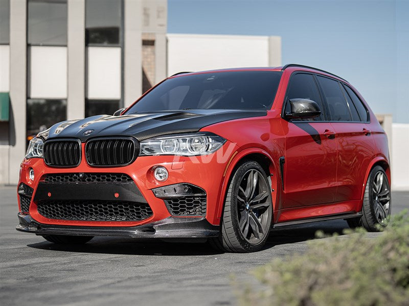 RW Carbon BMW F85 X5M/F86 X6M 3D Style Carbon Fiber Lip