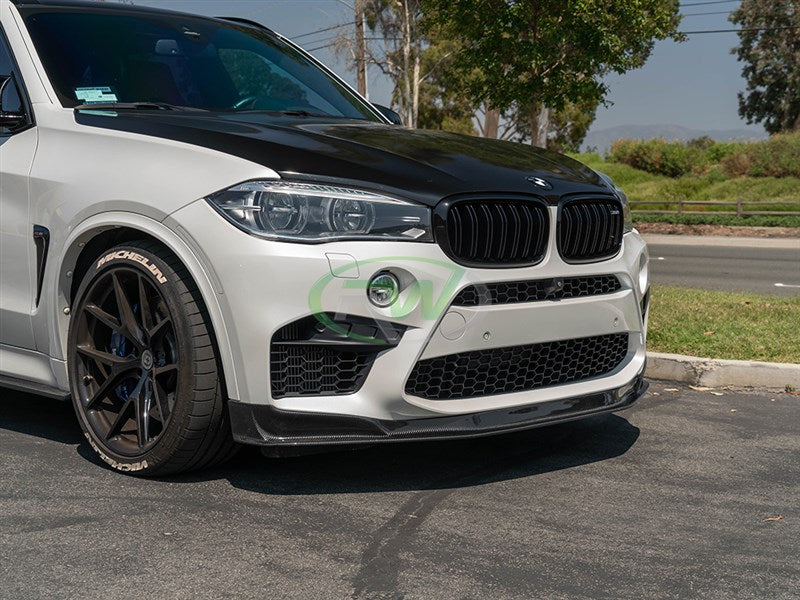 RW Carbon BMW F85 X5M F86 X6M Carbon Fiber Front Lip
