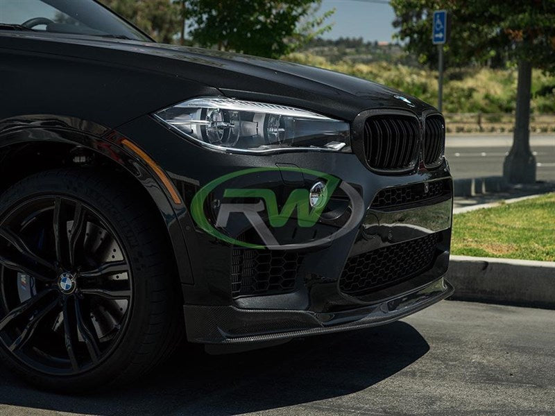 RW Carbon BMW F85 X5M F86 X6M Carbon Fiber Front Lip