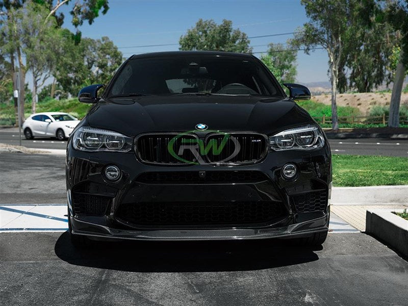 RW Carbon BMW F85 X5M F86 X6M Carbon Fiber Front Lip