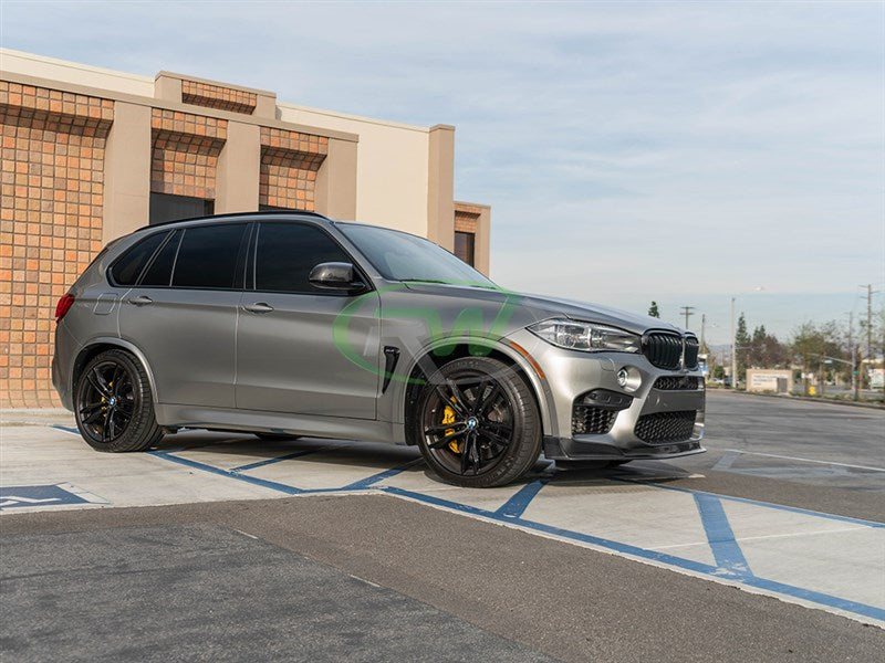 RW Carbon BMW F85 X5M F86 X6M Carbon Fiber Front Lip