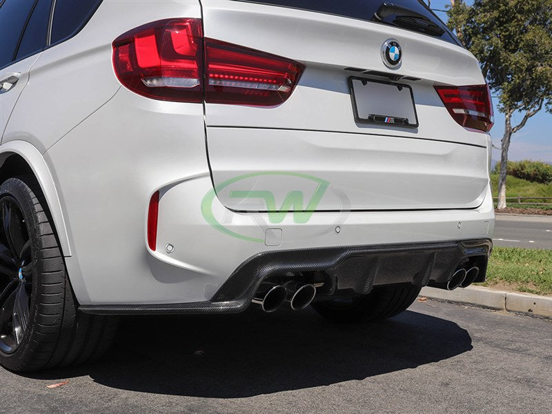 RW Carbon BMW F85 X5M 3D Style Carbon Fiber Diffuser
