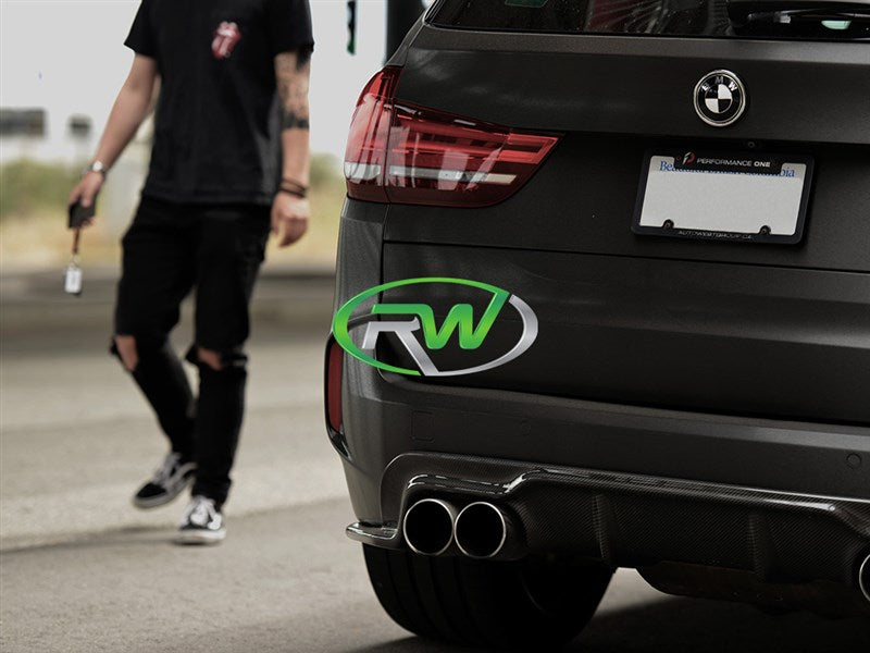 RW Carbon BMW F85 X5M 3D Style Carbon Fiber Diffuser