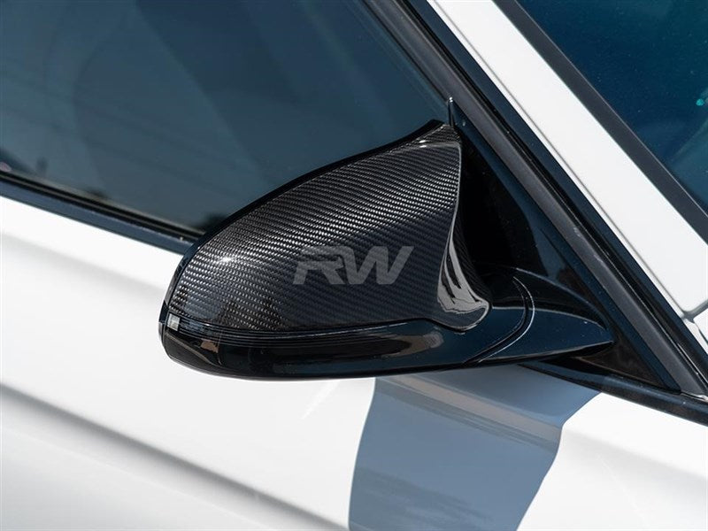 RW Carbon BMW F87 F80 F82 F83 Carbon Fiber Mirror Replacements