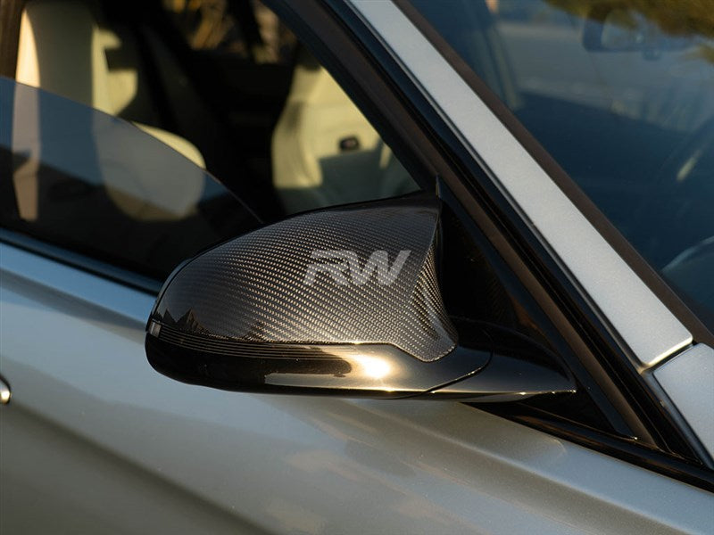 RW Carbon BMW F87 F80 F82 F83 Carbon Fiber Mirror Replacements