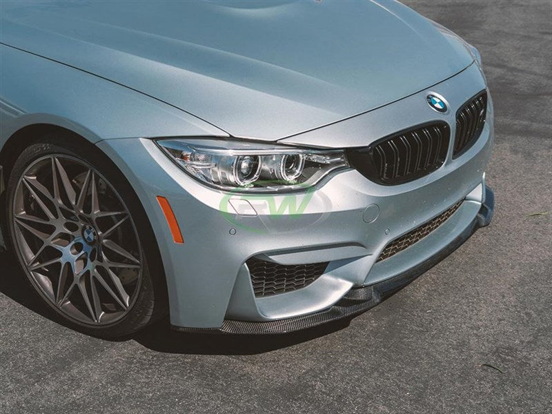 RW Carbon BMW F8X M3 M4 CS Style CF Front Lip Spoiler