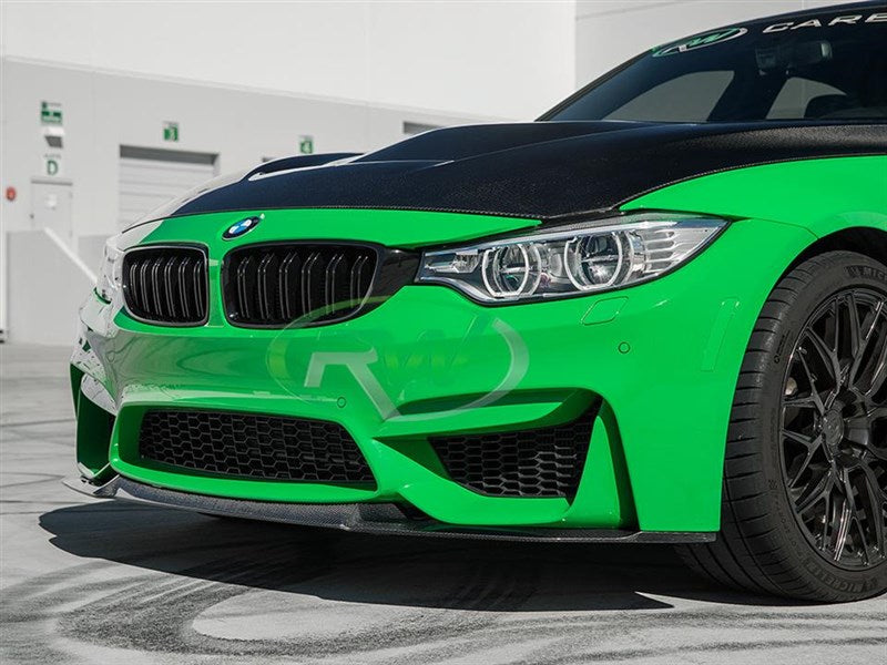 RW Carbon BMW F8X M3 M4 CS Style CF Front Lip Spoiler