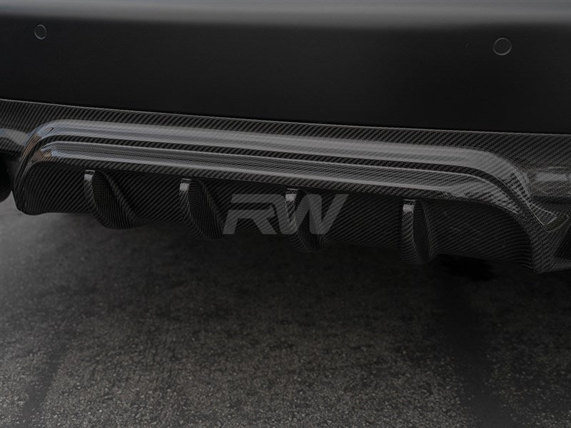 RW Carbon BMW F90 M5 DTM+ Carbon Fiber Rear Diffuser