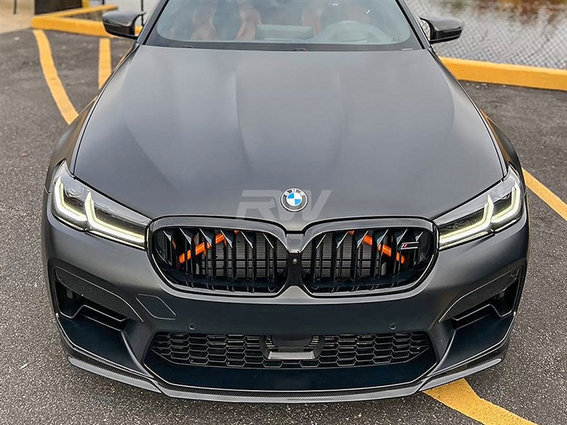 RW Carbon BMW F90 M5 LCI CS Style Carbon Fiber Front Lip