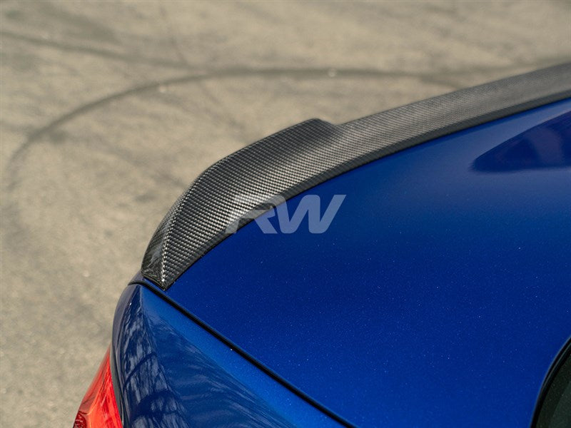 RW Carbon BMW G30 F90 CS Style Carbon Fiber Trunk Spoiler