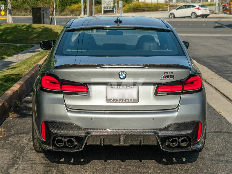 RW Carbon BMW F90 M5 3D Style Carbon Fiber Diffuser