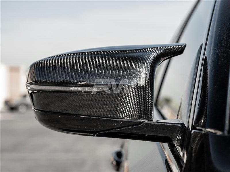 RW Carbon BMW M5 M8 M850i Carbon Fiber Mirror Caps