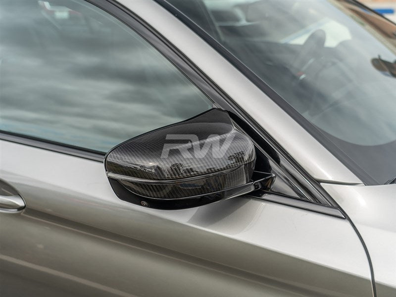 RW Carbon BMW M5 M8 M850i Carbon Fiber Mirror Caps