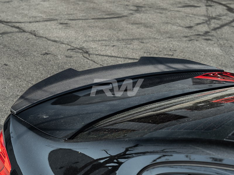 RW Carbon BMW G30 F90 GTX Carbon Fiber Trunk Spoiler