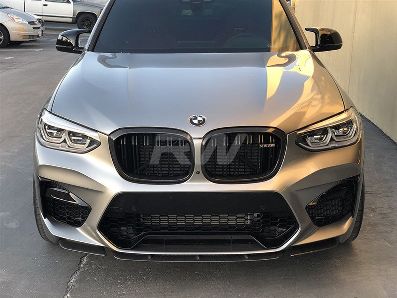 RW Carbon BMW F97 X3M/F98 X4M Carbon Fiber Front Lip Spoiler