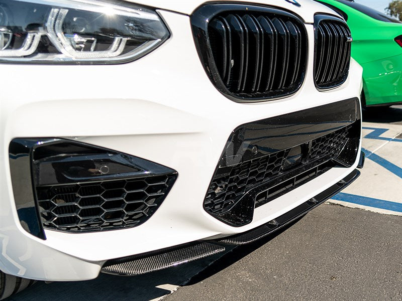 RW Carbon BMW F97 X3M/F98 X4M Carbon Fiber Front Lip Spoiler