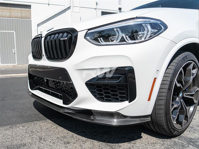 RW Carbon BMW F97 X3M/F98 X4M 3D Style Carbon Fiber Front Lip