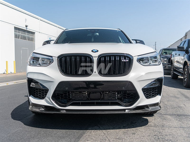 RW Carbon BMW F97 X3M/F98 X4M 3D Style Carbon Fiber Front Lip