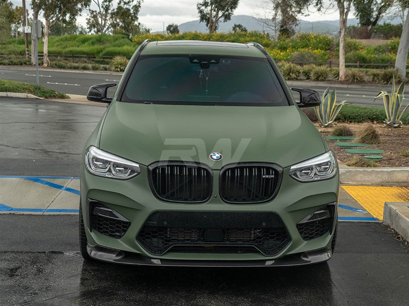 RW Carbon BMW F97 X3M/F98 X4M 3D Style Carbon Fiber Front Lip