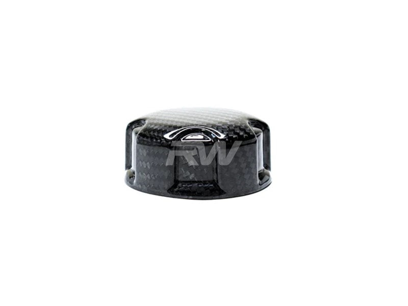 RW Carbon BMW Carbon Fiber Charge Cooler Tank Cap Cover