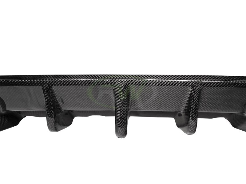 RW Carbon BMW G20 DTM Carbon Fiber Rear Diffuser