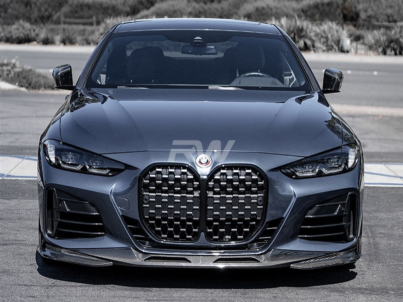 RW Carbon BMW G22 G23 4-Series SQ Carbon Fiber Front Lip