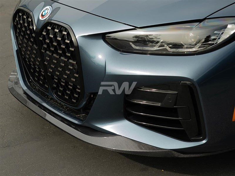 RW Carbon BMW G22 G23 Performance Style Carbon Fiber Front Lip