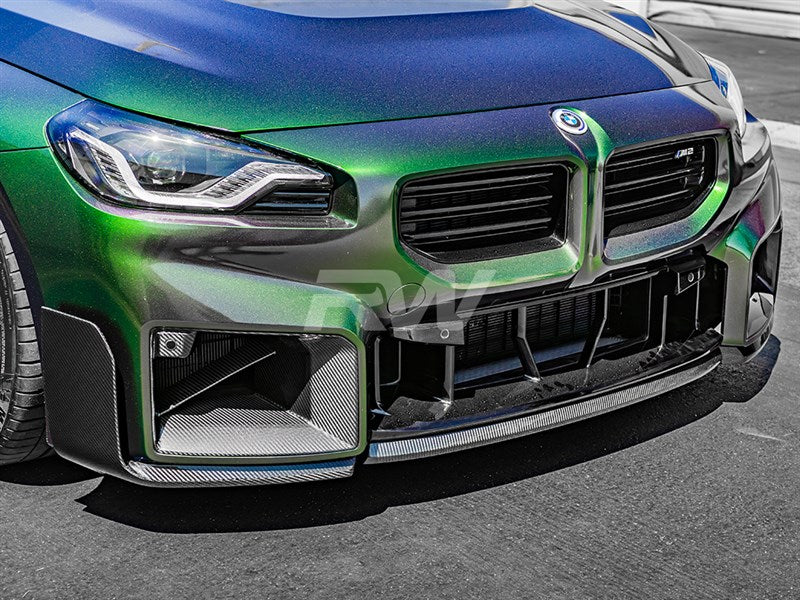 RW Carbon BMW G87 M2 Carbon Fiber Performance Style Front Lip