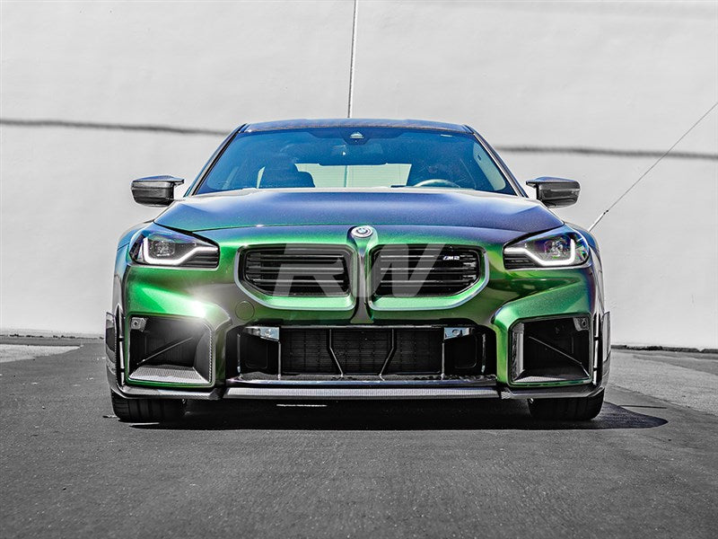 RW Carbon BMW G87 M2 Carbon Fiber Performance Style Front Lip