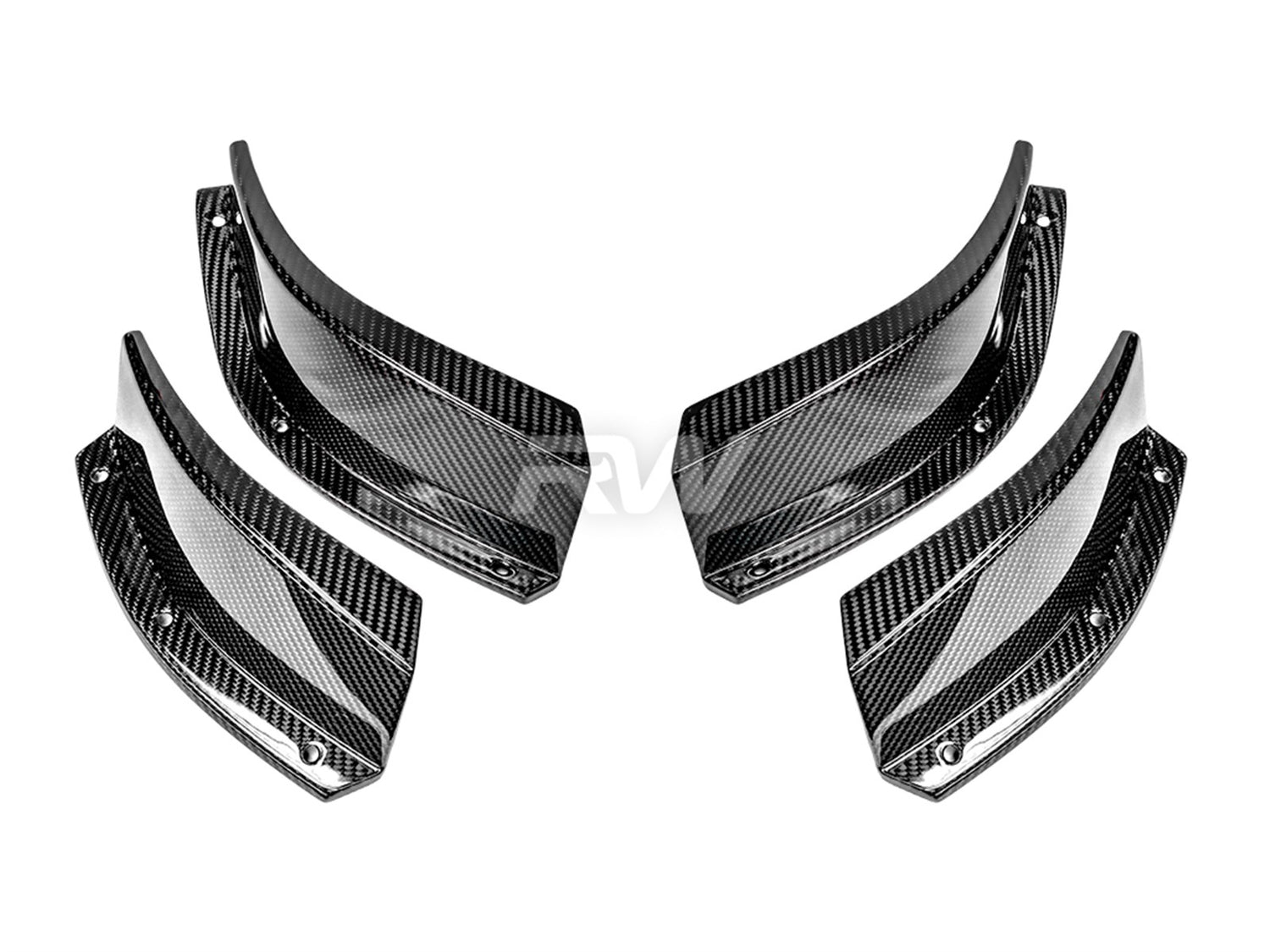 RW Carbon BMW G8X M3/M4 GT4 Style CF Canards