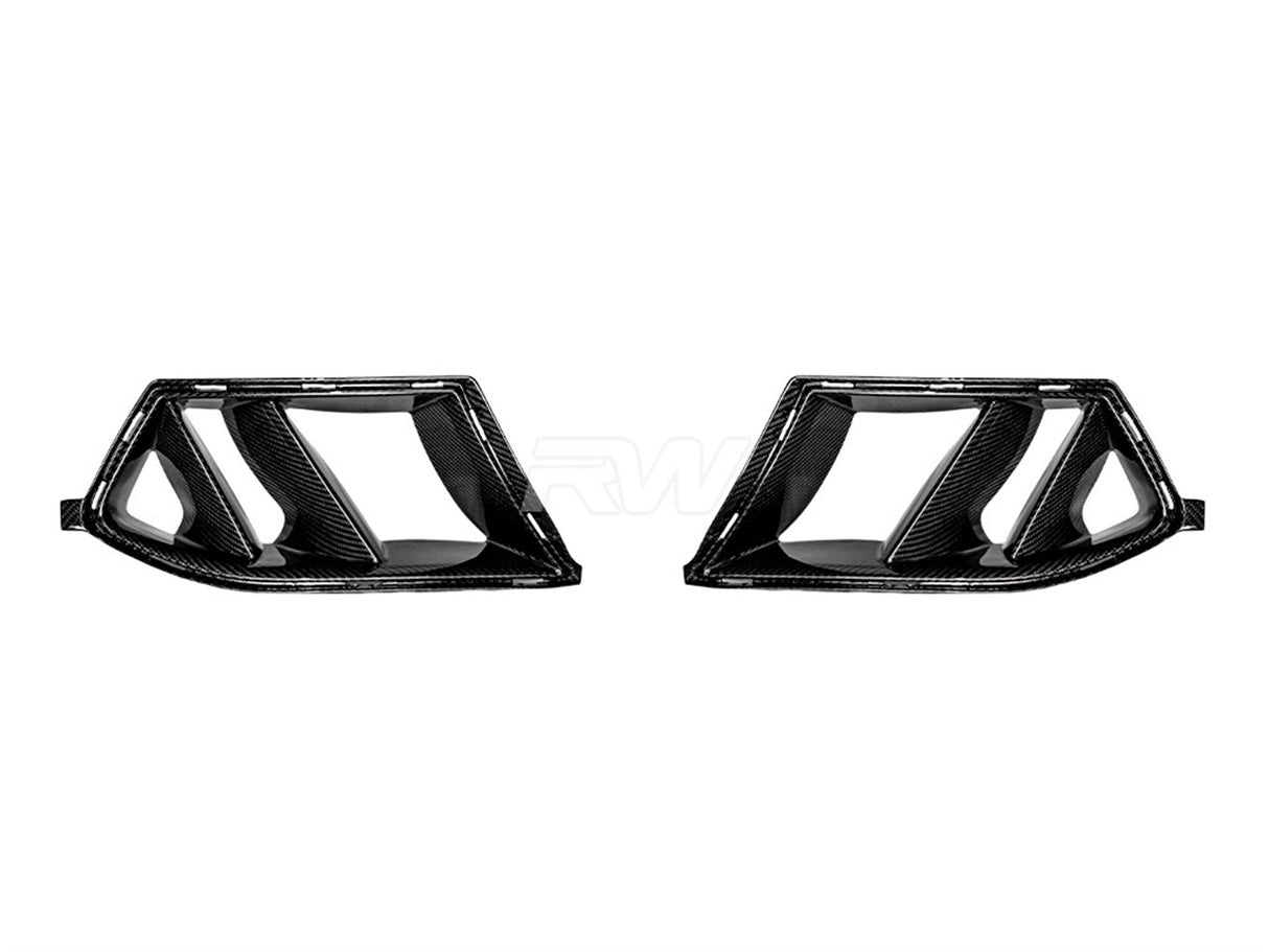 RW Carbon BMW G8X M3/M4 Carbon Fiber Dual Fin Duct Trims