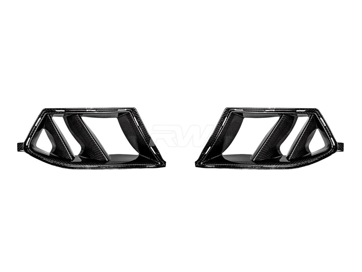 RW Carbon BMW G8X M3/M4 Carbon Fiber Dual Fin Duct Trims
