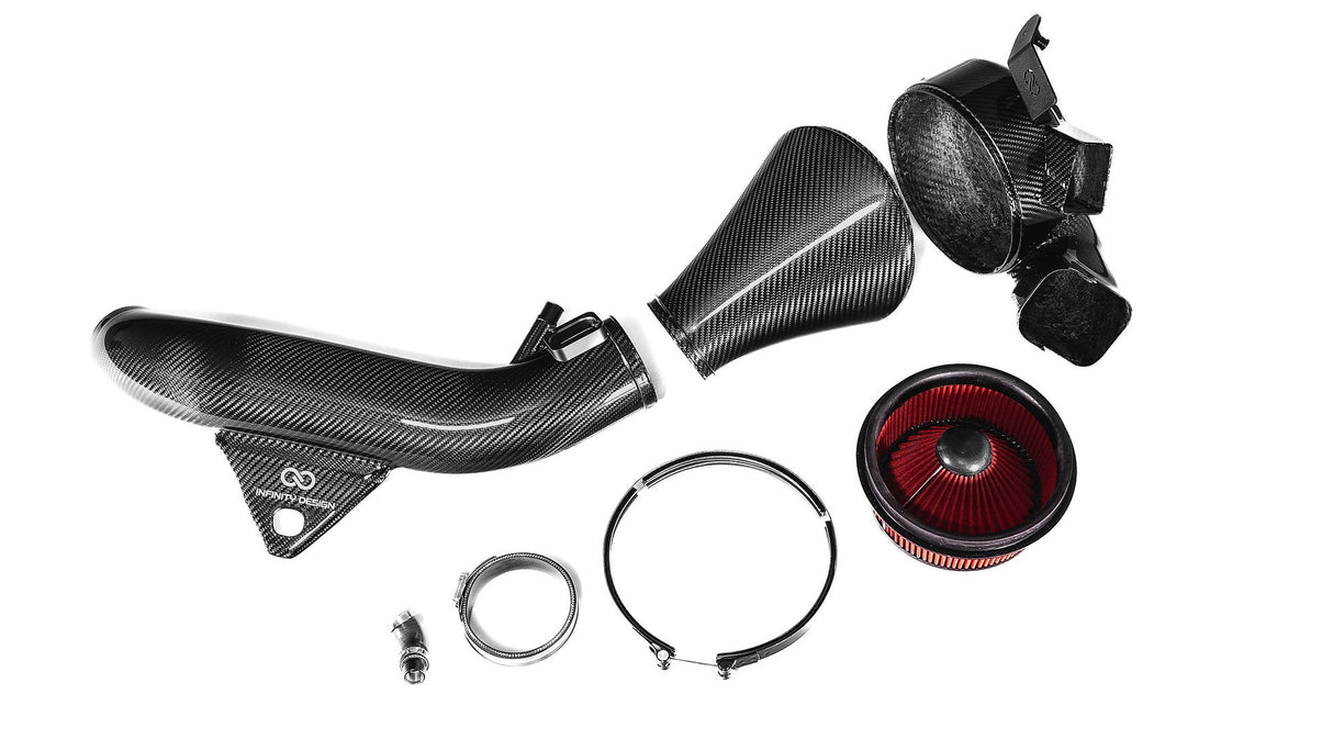 Infinity Design Gloss Carbon Intake for BMW F2X/F3X/F87 335i, M235i, 435i, M2 N55