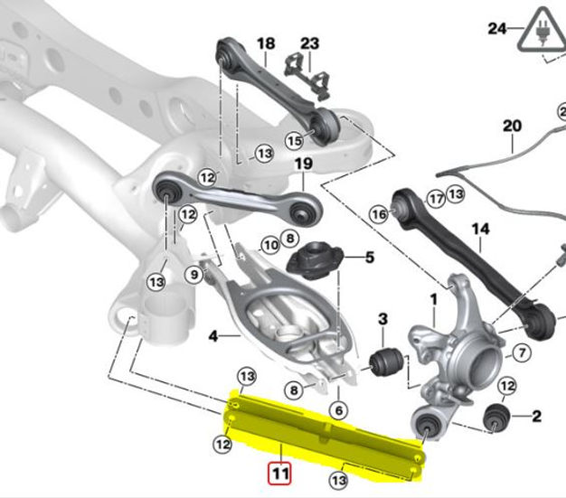 SLG BMW E8X/E9X Billet Lower Guide Arms