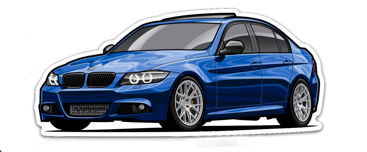 E90 335i Graphic Sticker