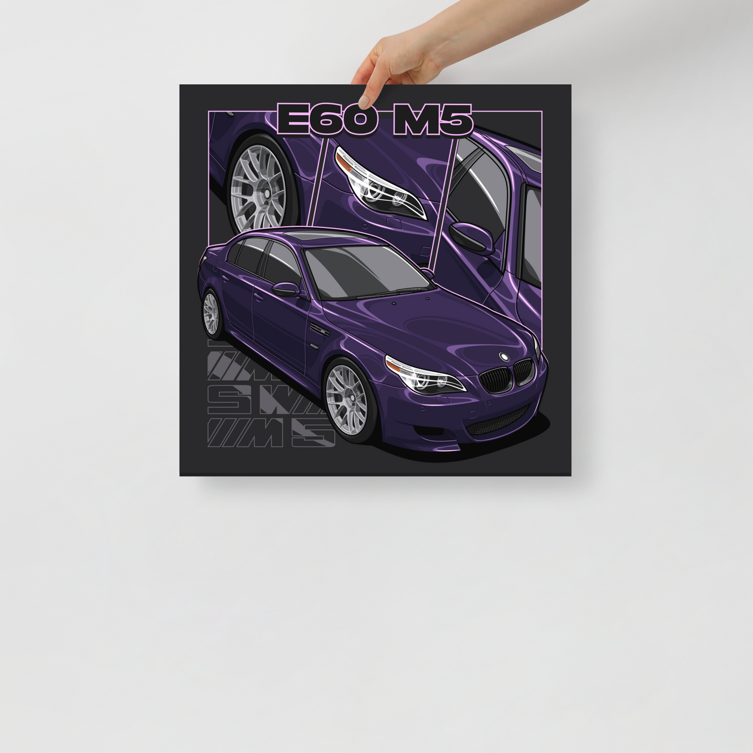 E60 M5 Collage Matte Paper Poster